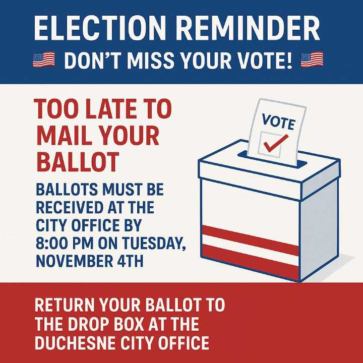 Duchesne City Election Highlights