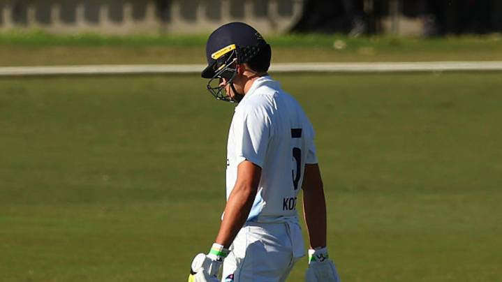 Cricket news 2025: Sam Konstas out for a four-ball duck in Sheffield Shield; Ashes selections
