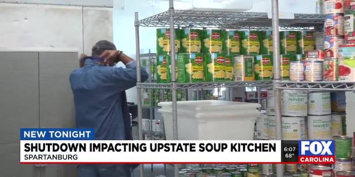 Gov. shutdown impacting Upstate soup kitchen