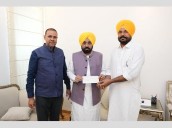 Sugarfed Punjab donates Rs 20.30 lakh to CM Mann’s ‘Mission Chardi Kala’ flood relief [ FULL VIEW ]