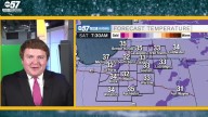 Rain ends today, but cold nights ahead