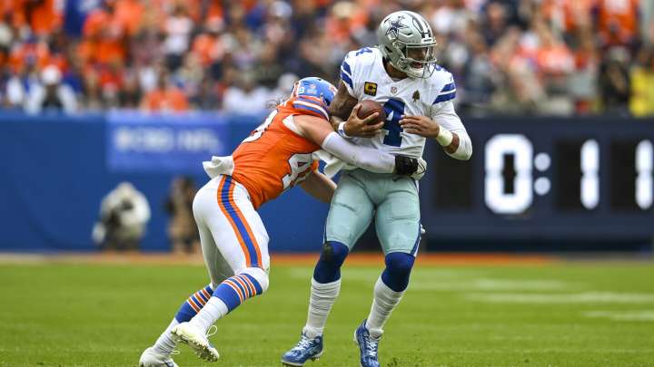 Broncos on historic start: Defense has NFL-best 36 sacks, offense allowed NFL