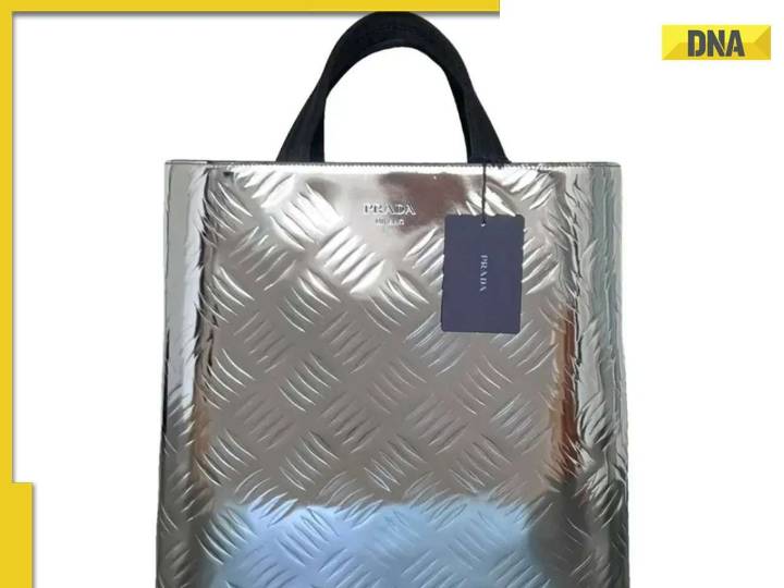 Prada’s metallic tote bag costs Rs 2.73 lakh, but people see bus floors