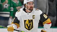 Mark Stone injured in Golden Knights' win over Flames