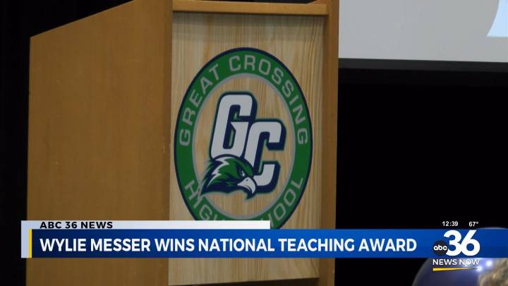 Kentucky teacher wins national teaching award