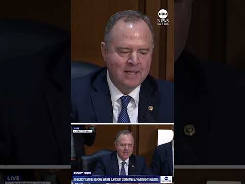 Pam Bondi, Adam Schiff spar at Senate oversight hearing