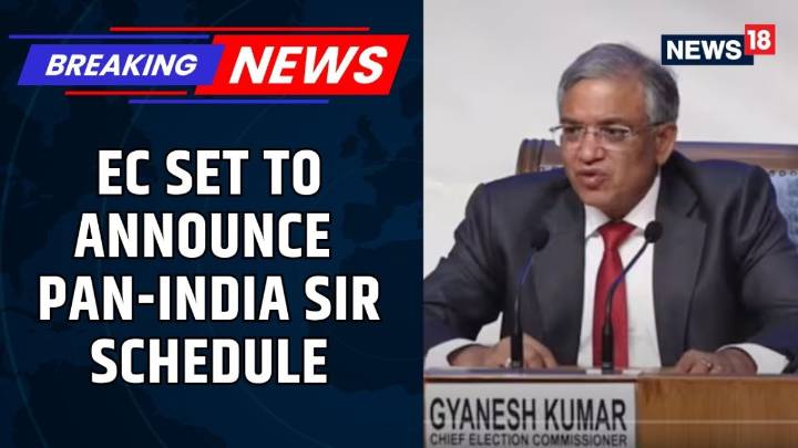 The Election Commission Is Set To Announce The Pan-India SIR Schedule Shortly 