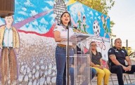 Inaugura Miriam Soto tercer mural vinculante