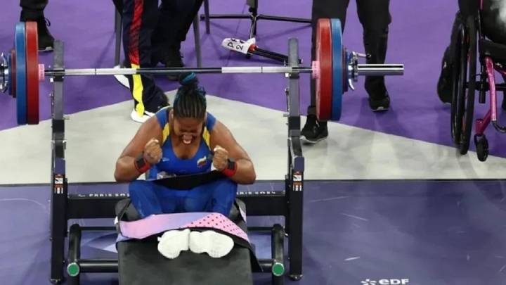 Venezolana Clara Fuentes logra el oro y se convierte en Campeona Mundial de Parapowerlifting