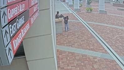 Police release video of suspect vandalizing statue of Marty Brennaman at GABP