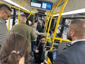 While riding NYC's slowest bus, Mamdani vows he'd as mayor take public transit, bikes to work