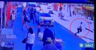 VIDEO | Cámara registra momento en que hombre es baleado en pleno centro de Concepción