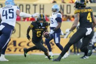 Ticats running back Bell closing in on first pro 1,000-yard rushing campaign – Winnipeg Free Press