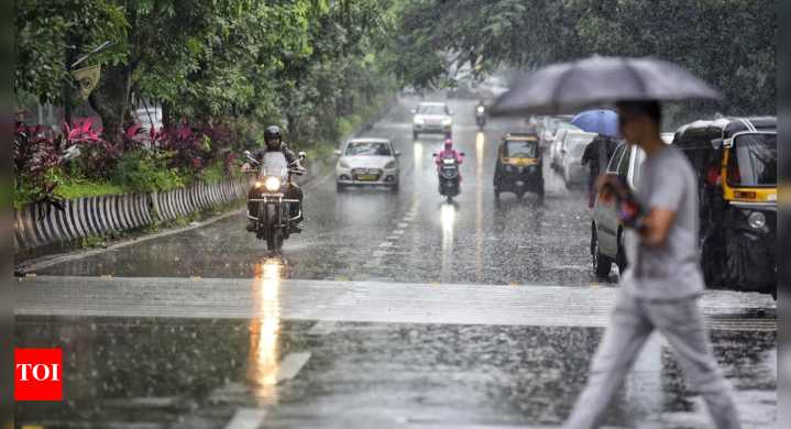 Delhi Weather Today: Heavy overnight rain, thunderstorms hit NCR; temperature drops, IMD issues orange alert