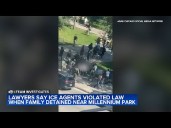 Family 'unlawfully' detained by ICE at Millennium Park now separated, court filing argues