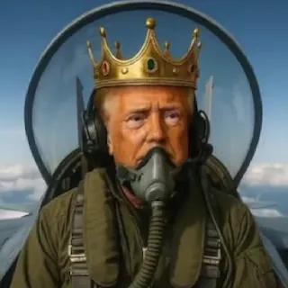 Trump, el piloto de caza que bombardea las manifestaciones con toneladas de heces