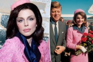 Julia Fox calls bloody Jackie Kennedy Halloween costume a 'statement'