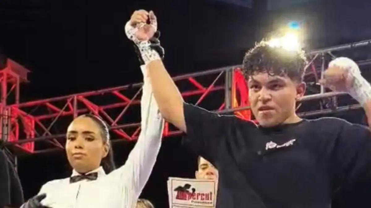 Boxeador “La Bestia” Aguilar salió vencedor de la Arena Monterrey