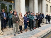 Segundo minuto de silencio en Cuenca esta semana, esta vez por sendos asesinatos machistas en Madrid y Guipúzcoa