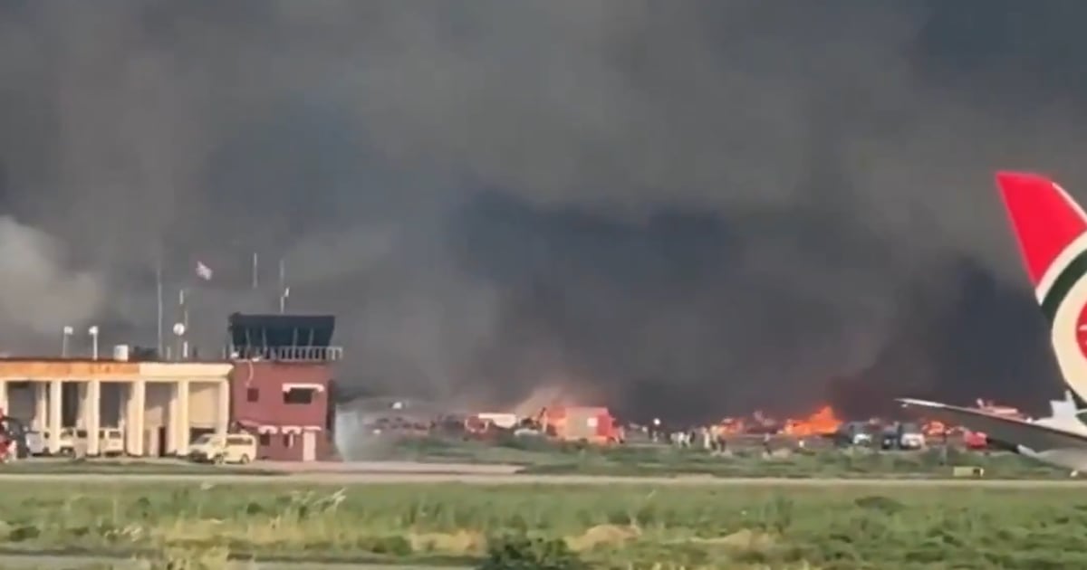 Incendio motiva suspensión de vuelos en el principal aeropuerto de Bangladesh