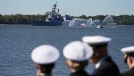 Ship parade kicks off events celebrating 250 years of the US Navy and Marine Corps