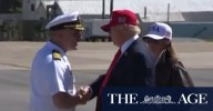 Trump celebrates US Navy's 250th anniversary