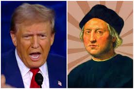 Trump enaltece el Día de Colón ante "borrado de la historia" de la "izquierda radical", quienes defienden los derechos ancestrales de los indígenas
