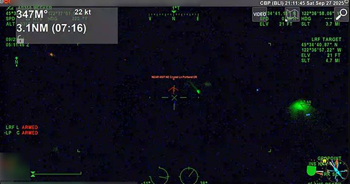 Man accused of pointing laser from his Portland porch at helicopter, planes circling ICE office