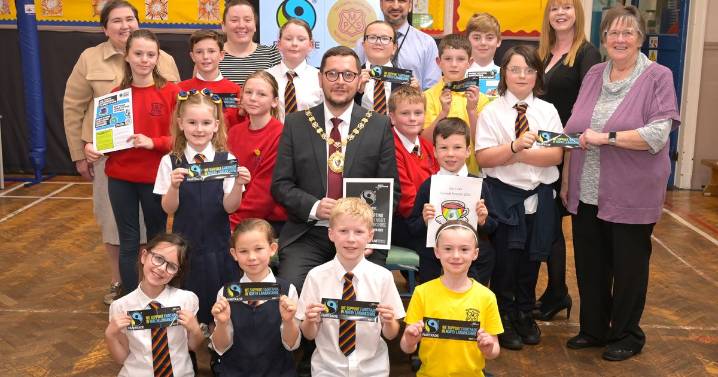 Morningside Primary pupils championing Fairtrade products