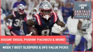 Stefon Diggs, Isiah Pacheco, C.J. Stroud, Mason Taylor & more: BEST Week 7 fantasy SLEEPERS & DFS LINEUP PICKS