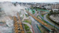 Video: así fue la estruendosa implosión de los puentes de la calle 13 sobre la Avenida Américas en Bogotá