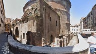 Muere un turista japonés de 70 años al caer desde lo alto del muro que rodea el Panteón de Roma
