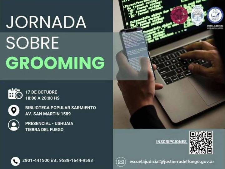 La Biblioteca Popular Sarmiento invita a la Jornada sobre Grooming