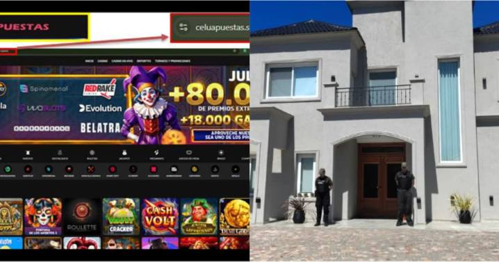 Desarticularon una banda que lavaba dinero con casas de apuestas online: hay más de 20 prófugos