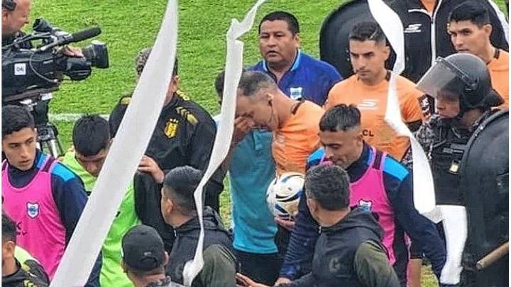 Escándandalo en el Ascenso: se suspendió el partido entre Gimnasia (J) y Deportivo Madryn