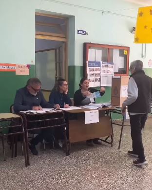 La Toma registró una participación electoral del 70%