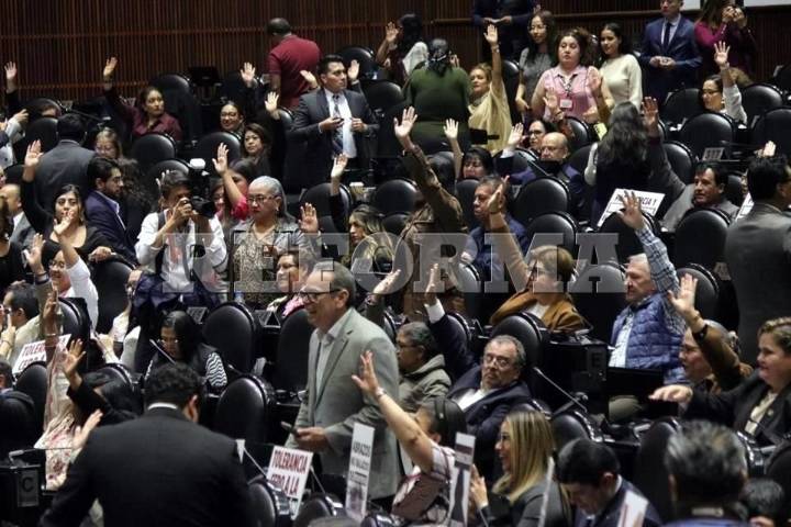 Avalan diputados  Ley General  contra Extorsión