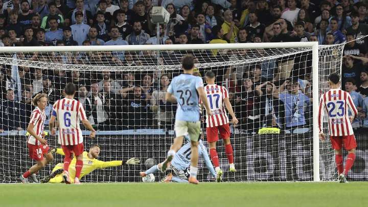 El Atlético empata con el Celta en Balaídos