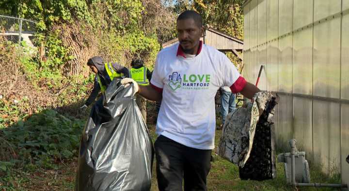 ‘Love Hartford Week’ sees volunteers tending to green spaces