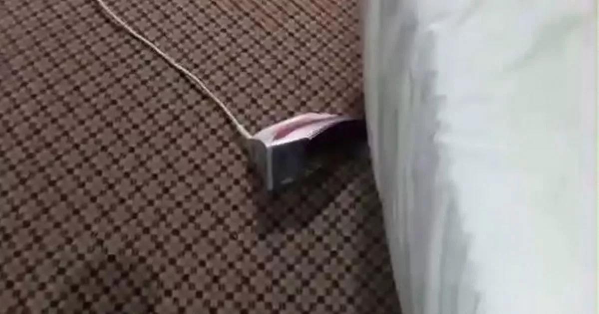 Brit terrified as 'poltergeist' takes over his hotel room and causes chaos