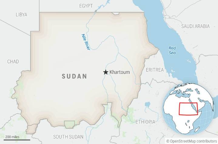 Sudan’s capital is targeted by paramilitary drone attack for third day