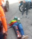 Arrollamiento: Dos lesionados en Cordero