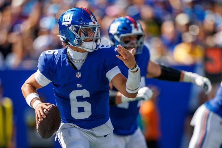 Giants vs. Saints predictions: DraftKings Jaxson Dart Anytime TD bet (+215)