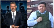 Blue Gov Joins Kimmel to Skewer Trump’s ‘Hellscape’ Spin