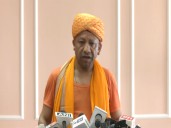 UP CM Yogi performs Kanya Pujan on Maha Navami