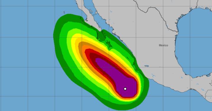 Priscilla strengthens into a hurricane in the Pacific. Maps show its path.