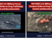 Afirman que Estados Unidos detuvo a los sobrevivientes de la embarcación atacada en el Caribe con un supuesto cargamento de droga