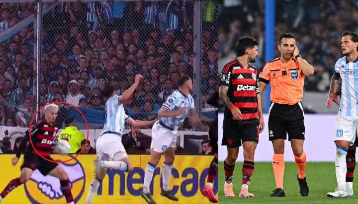 "Que FIFA lo sancione de por vida": La imagen que provocó la furia de hinchas de Racing contra Piero Maza