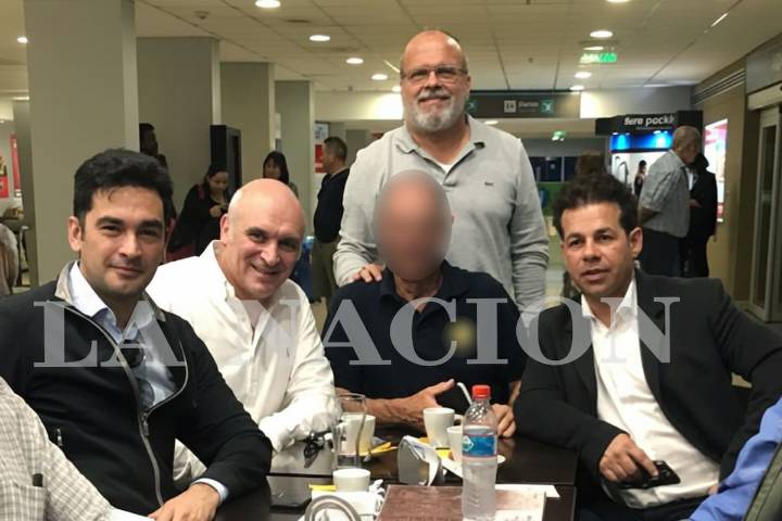 Juntos. La primera foto de José Luis Espert y el polémico empresario Fred Machado, acusado de narcotráfico