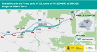 Transportes destina 550.000? a la mejora de la N
